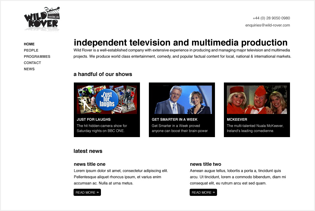 Wild Rover Productions