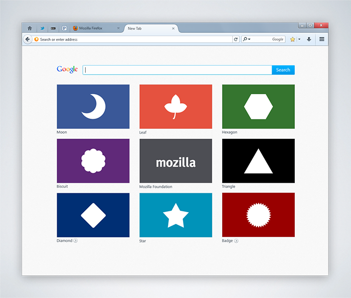 Firefox New Tab
